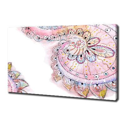 Foto quadro su tela Modello astratto