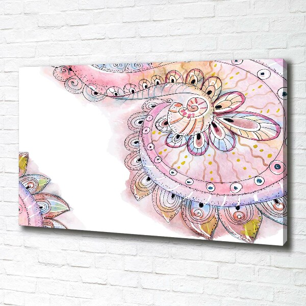 Foto quadro su tela Modello astratto