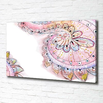 Foto quadro su tela Modello astratto