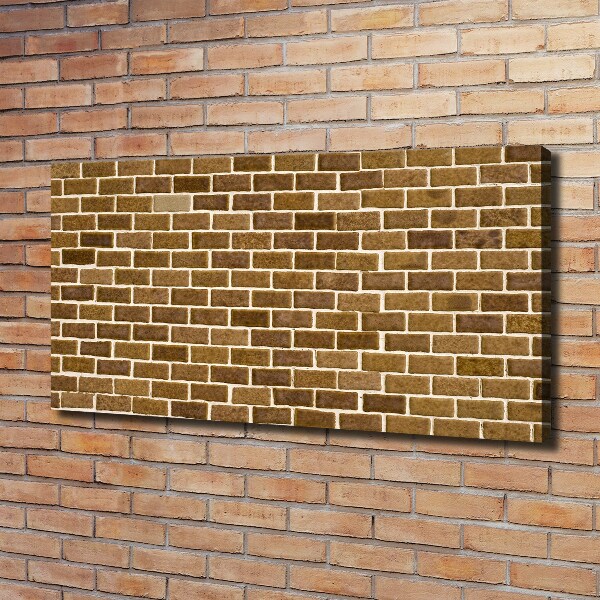 Quadro su tela Muro di mattoni