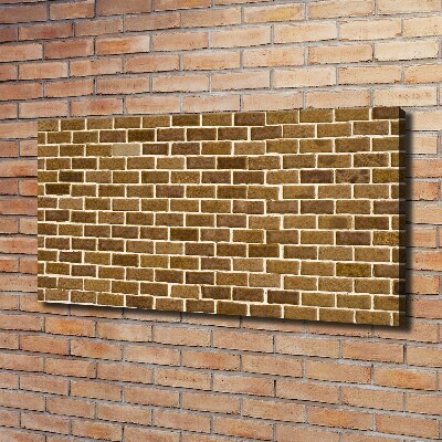 Quadro su tela Muro di mattoni