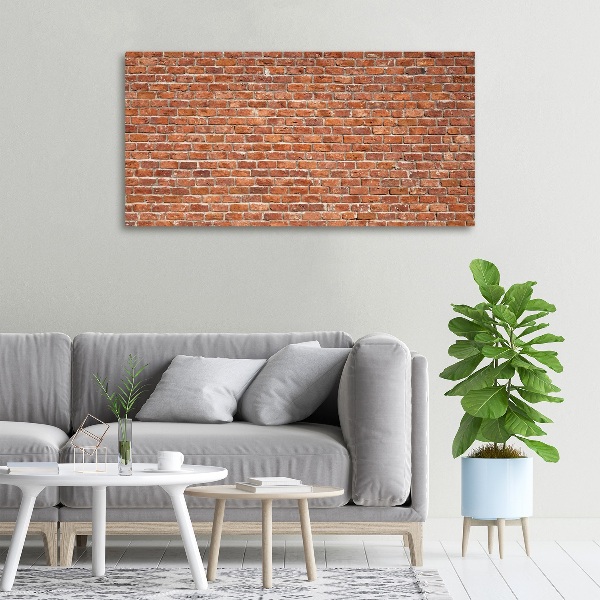Foto quadro su tela Muro di mattoni