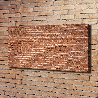 Foto quadro su tela Muro di mattoni