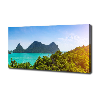 Quadro stampa su tela Panorama Thailand