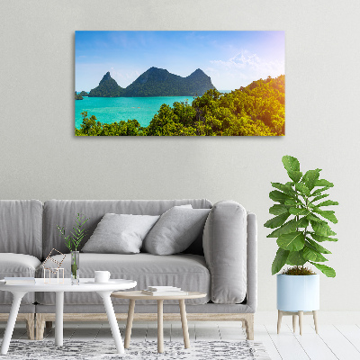 Quadro stampa su tela Panorama Thailand