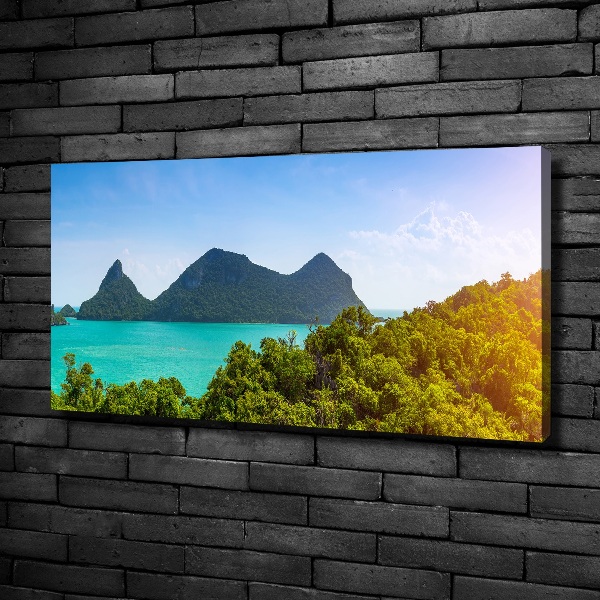 Quadro stampa su tela Panorama Thailand