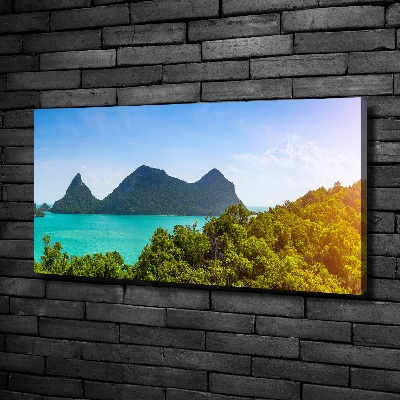 Quadro stampa su tela Panorama Thailand