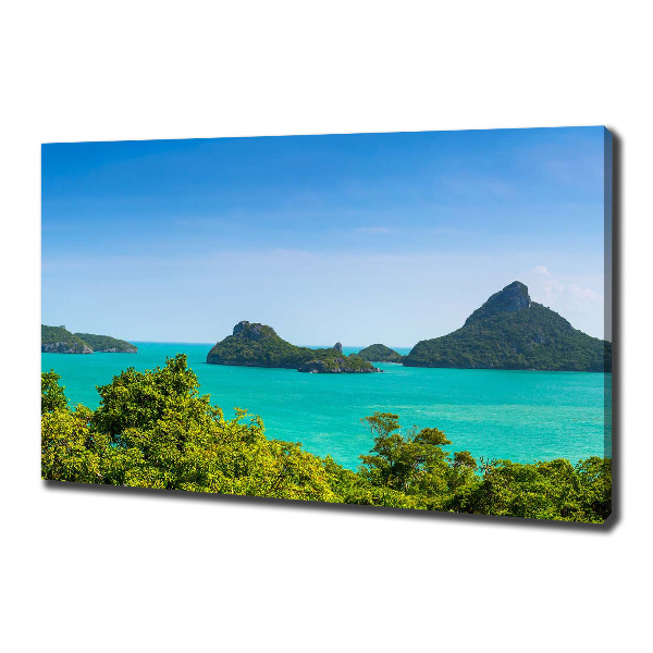 Quadro stampa su tela Panorama Thailand