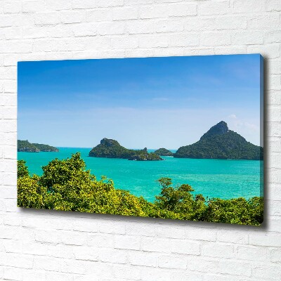 Quadro stampa su tela Panorama Thailand