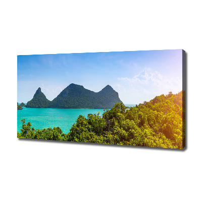 Quadro stampa su tela Panorama Thailand
