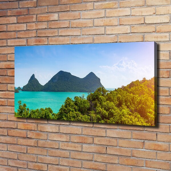 Quadro stampa su tela Panorama Thailand