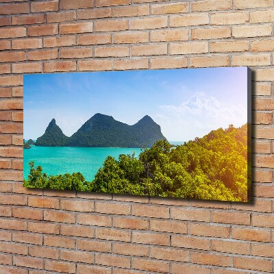 Quadro stampa su tela Panorama Thailand