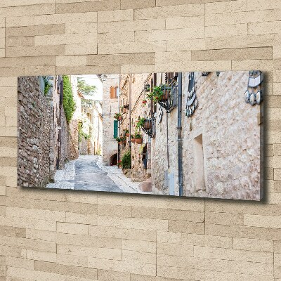 Quadro su tela Viale cittadino