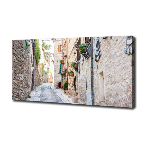 Quadro su tela Viale cittadino