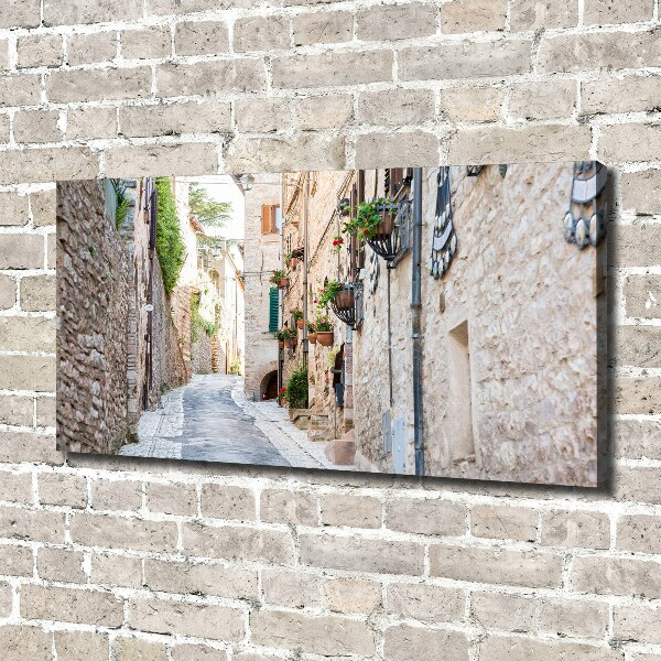 Quadro su tela Viale cittadino