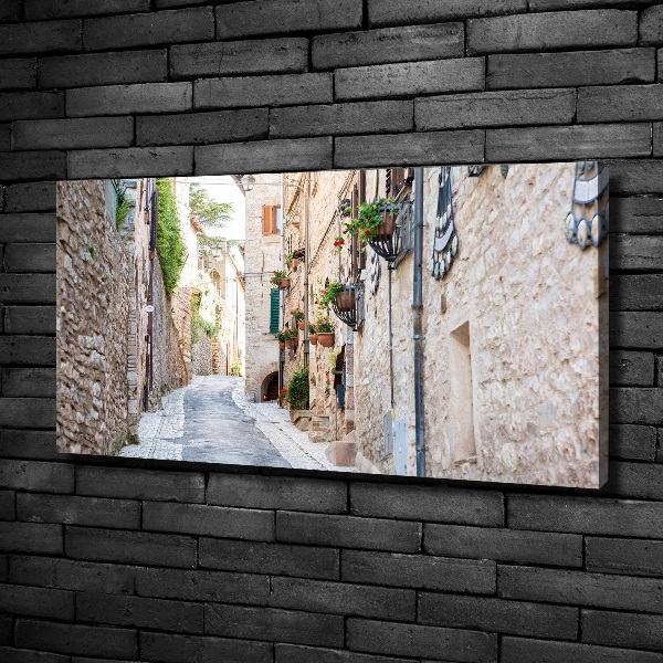 Quadro su tela Viale cittadino