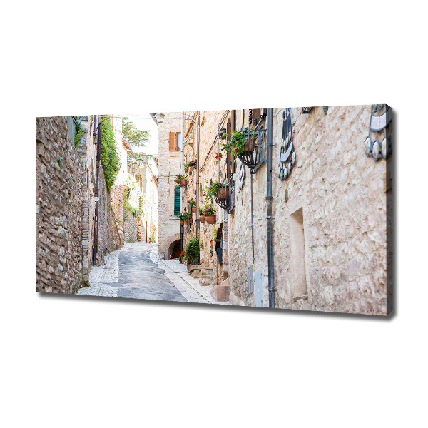 Quadro su tela Viale cittadino