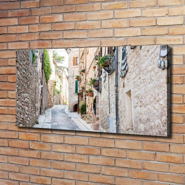 Quadro su tela Viale cittadino