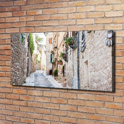 Quadro su tela Viale cittadino