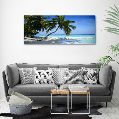 Quadro su tela Spiaggia tropicale