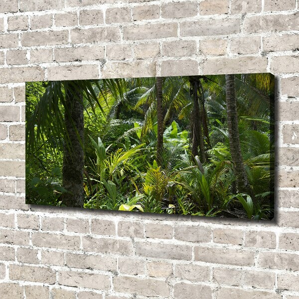 Quadro stampa su tela Foresta tropicale