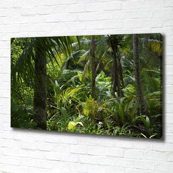 Quadro stampa su tela Foresta tropicale
