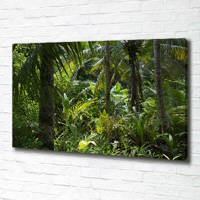 Quadro stampa su tela Foresta tropicale