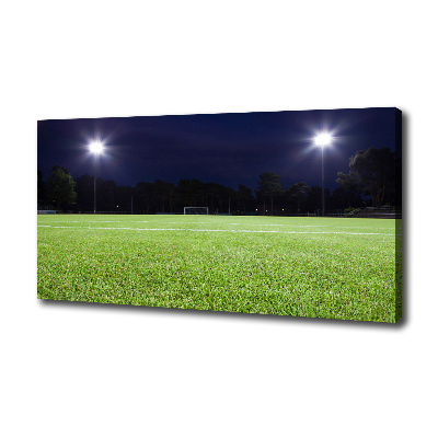 Foto quadro su tela Campo da calcio