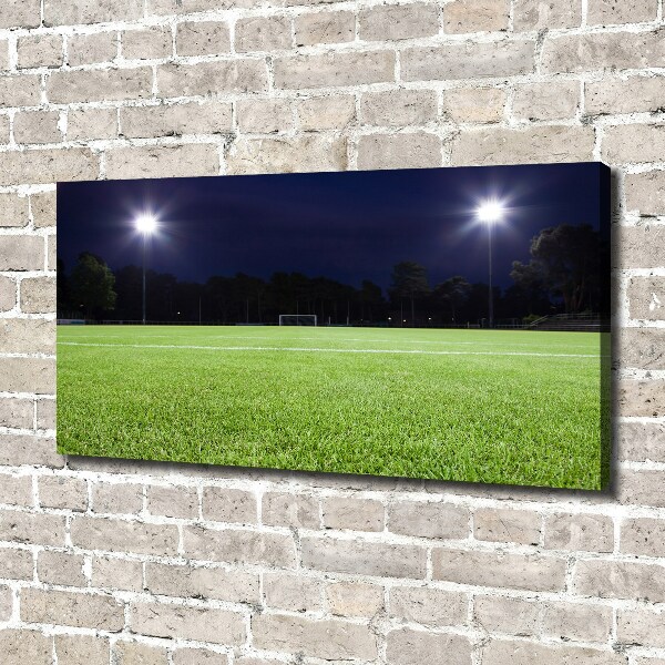 Foto quadro su tela Campo da calcio