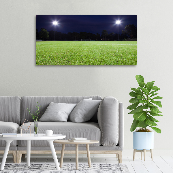 Foto quadro su tela Campo da calcio