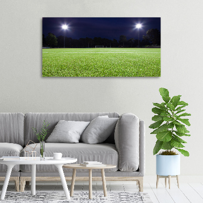 Foto quadro su tela Campo da calcio