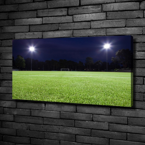 Foto quadro su tela Campo da calcio