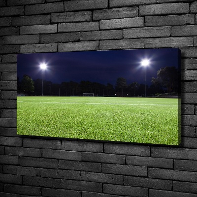 Foto quadro su tela Campo da calcio
