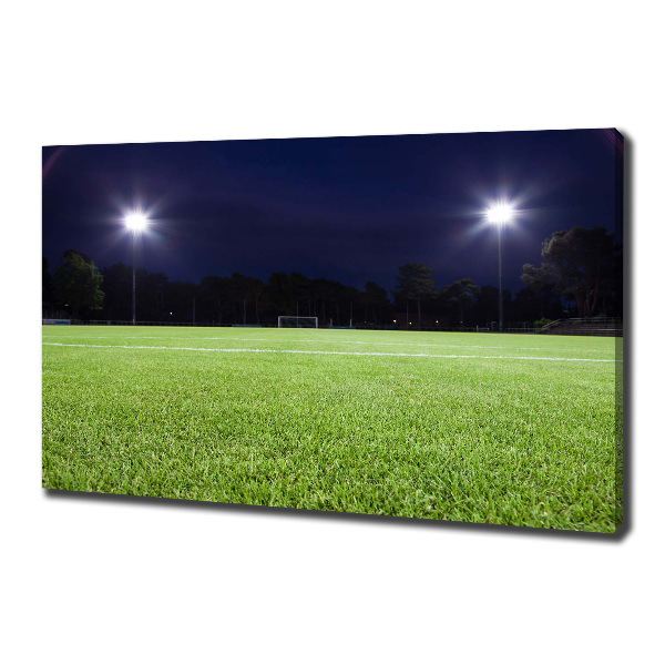 Foto quadro su tela Campo da calcio