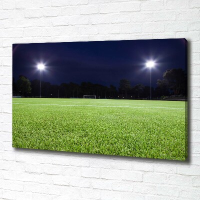 Foto quadro su tela Campo da calcio