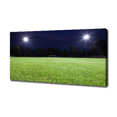 Foto quadro su tela Campo da calcio