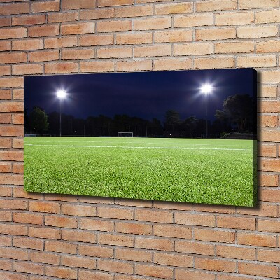 Foto quadro su tela Campo da calcio