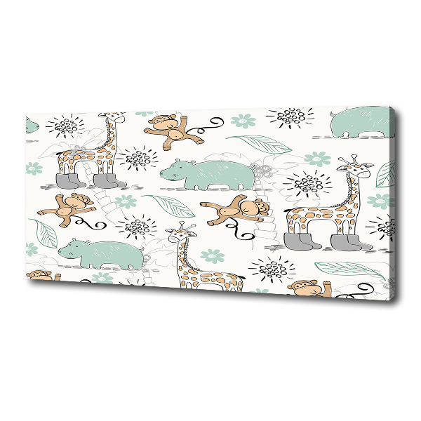 Quadro stampa su tela Animali