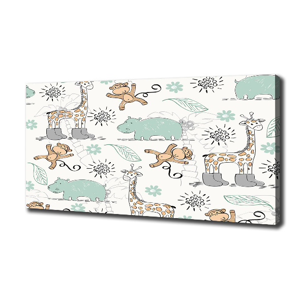 Quadro stampa su tela Animali