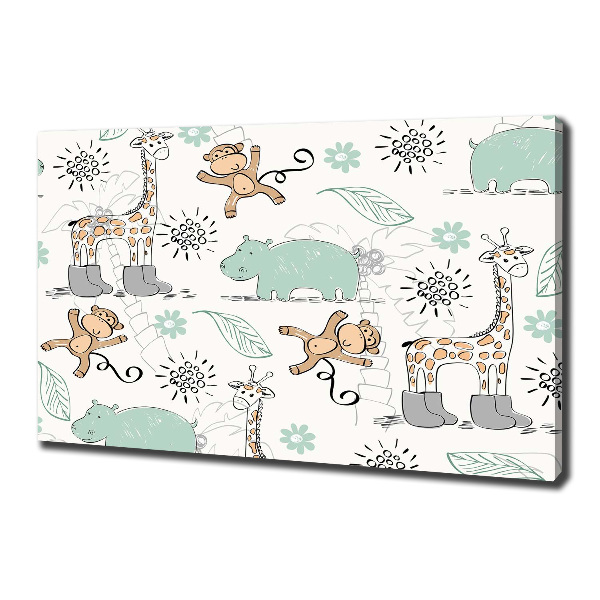 Quadro stampa su tela Animali