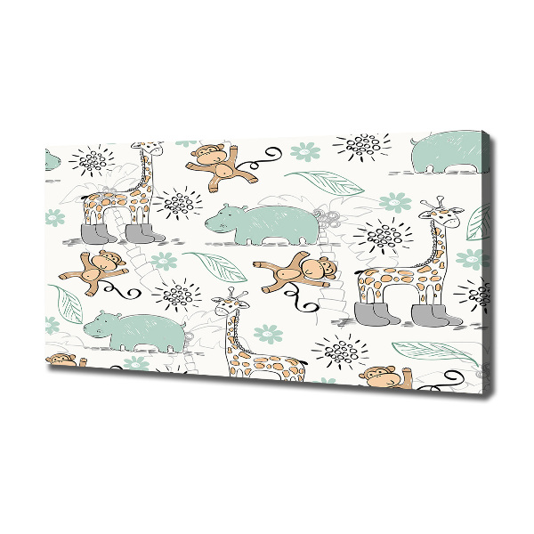 Quadro stampa su tela Animali