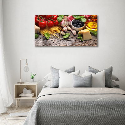 Foto quadro su tela Cibo italiano