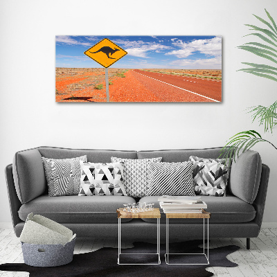 Quadro su tela Strada in Australia