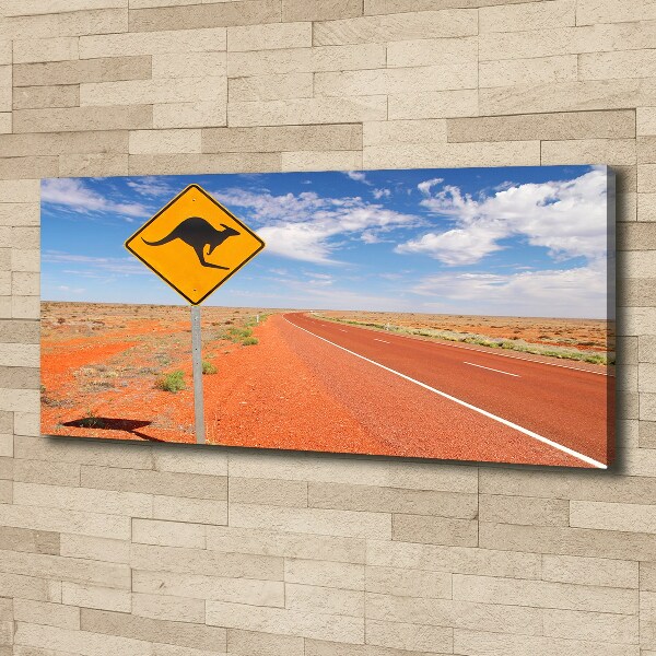 Quadro su tela Strada in Australia