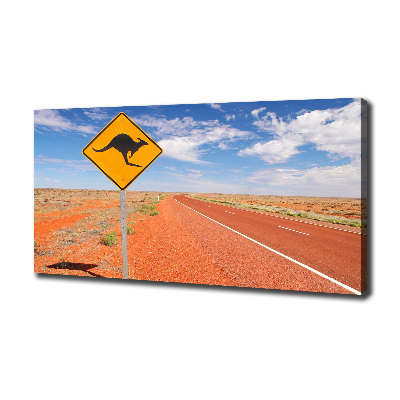 Quadro su tela Strada in Australia
