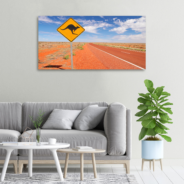 Quadro su tela Strada in Australia