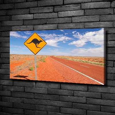 Quadro su tela Strada in Australia