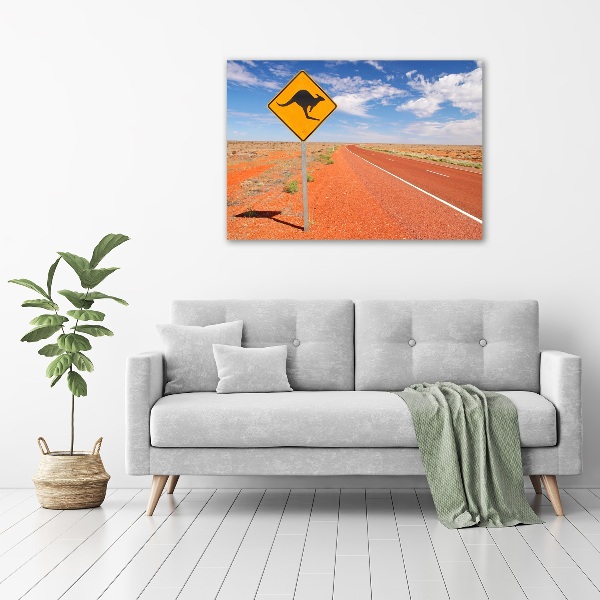 Quadro su tela Strada in Australia