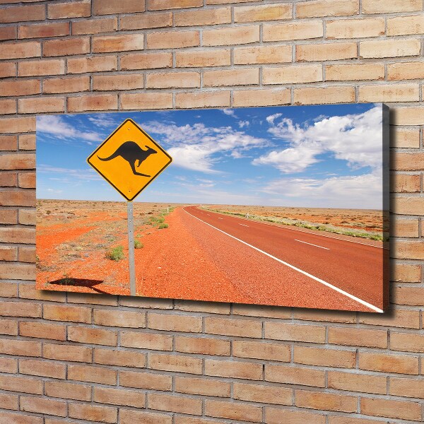 Quadro su tela Strada in Australia