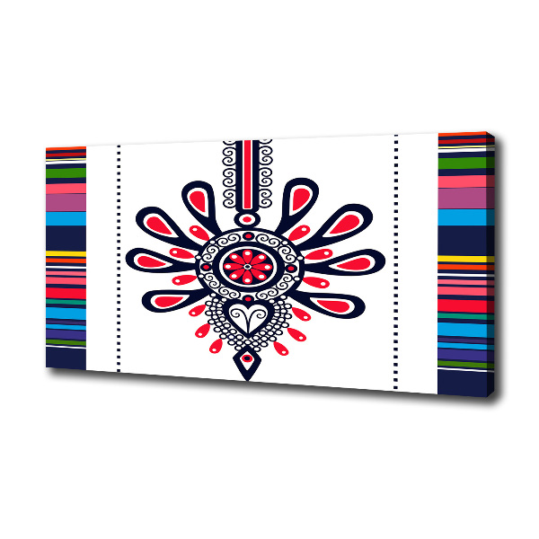 Foto quadro su tela Modello popolare polacco